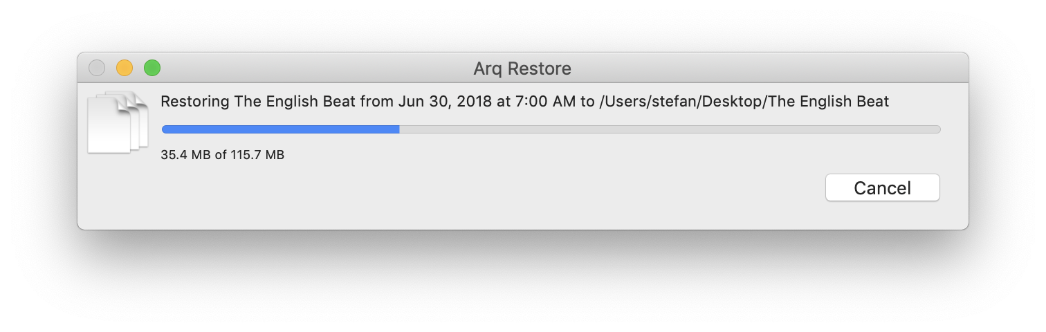 Restoring